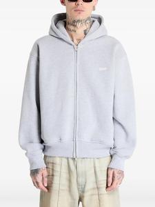 RHUDE худи Classic на молнии, серый