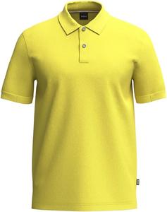 BOSS Мужская поло Regular Fit, Goldfinch Yellow