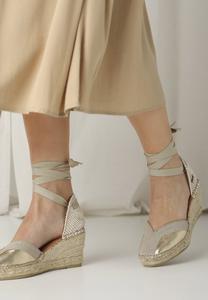 Туфли на шнуровке KAILA KI SEVEN Shabbies Amsterdam, золотистый