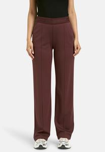Брюки MILANO ITALY MILANO ITALY MIT LOGO-ELASTIKBUND UND BIESEN, Vino/Dark Red