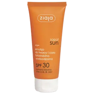 Защитная эмульсия с фильтром spf30 для лица и тела, 100 мл Ziaja Sopot sun