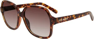 Женские солнцезащитные очки Steve Madden, модель Marcelle Square, Brown/Brown Gradient