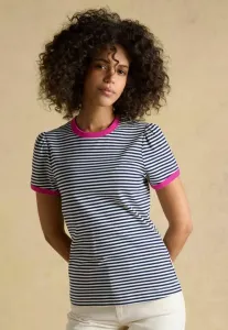 Футболка erin с коротким рукавом и принтом, стандартного кроя. Joules, Navy Stripe
