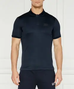 Футболка поло Slim fit Ea7, синий