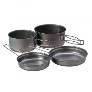 Кухонные принадлежности Snow Peak, scs-020t bowl pot four-piece set with mesh bag