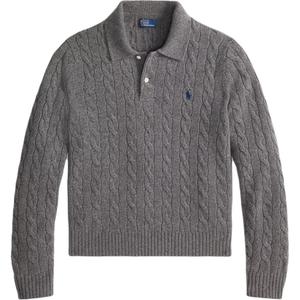 Polo Ralph Lauren Logo Embroidered Knitted Polo Shirt