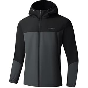 361° Куртка мужская Super Black/Tranquil Gray с капюшоном Moderate Others