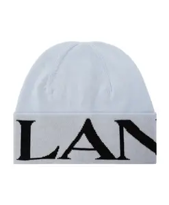 Шерстяная шапка Lanvin, синий