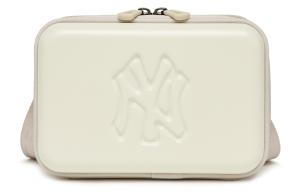 Полиэстеровая камера сумка через плечо кроссбоди мини женская белая MLB