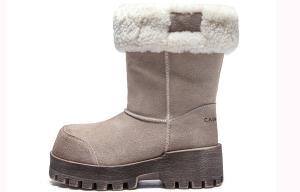 Теплые и износостойкие зимние ботинки Women's CAIHEE, cameo brown with a light touch
