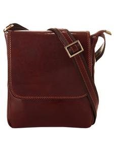 сумка через плечо коричневого цвета piké