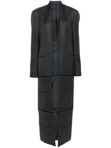 BETTTER пальто регулируемой длины без воротника, серый