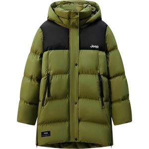 Пуховик для верховой езды Casual Collection Unisex Jeep, светло-grass зеленый