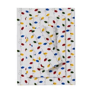 Комплект простыней с хлопково-фланелевым принтом Brylanehome BrylaneHome, цвет Lights