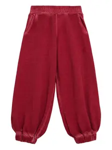 Брюки с вышивкой County Of Milan Kids, красный