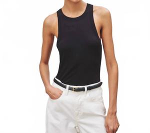 Майка Shanah Tank In Black NILI LOTAN