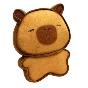 Кукла-подвеска/плюшевая кукла Toast Capibara высота 17см/30см/50см MLING, Capybara-Caramel