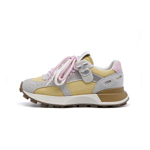 Легкие низкие повседневные туфли для женщин AQUASCUTUM, Yellow