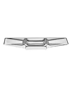 Поднос Silhouette с 3 секциями Nude Glass, clear