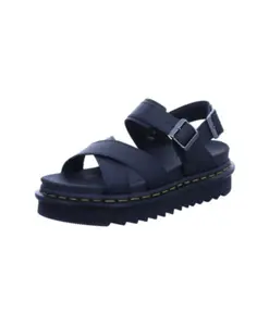 Повседневные женские сандалии однотонных цветов Dr. Martens, синий