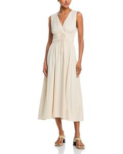 Лилия Платье миди с запахом Rails, слоновая кость/кремовый