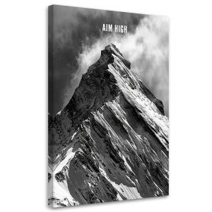 Картина арт-принт KUNSTLOFT Aim High, серый