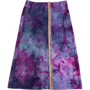 CHANEL Женская повседневная длинная юбка purple