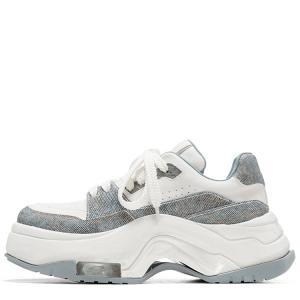 Кроссовки для скейтбординга унисекс джинсово-синие VITTORIO VENTURA, джинсово-синий и белый