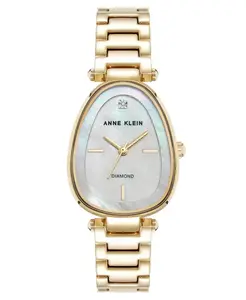 Женские часы Quartz Estate с циферблатом Mother of Pearl Diamond и браслетом, 26mm Anne Klein