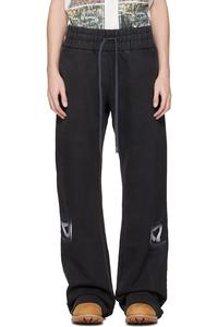 Who Decides War Черные спортивные штаны с крыльями