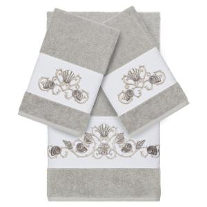 Комплект полотенец Linum Home Textiles Bella, светло-серый