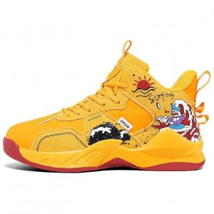 Баскетбольные кроссовки с низким верхом, амортизирующие, противоскользящие и износостойкие, с дышащим покрытием, унисекс Pepe The Frog, Mismatched