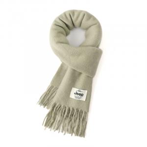 Jeep Вязаный шарф унисекс, Light Green