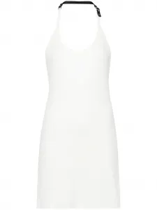 Платье мини Holistic Buckle 90's с нашивкой-логотипом Courrèges, белый