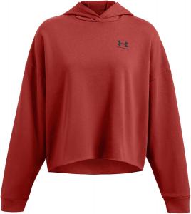 Under Armour женский Rival Terry оверсайз худи, Earthen Orange
