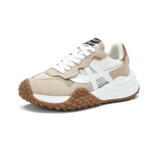 Коллекция Joker Низкие Платформенные Повседневные Спортивные Массивные Кроссовки Женские ASH, Абрикос