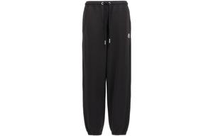 Moncler Вязаные спортивные штаны женские черные