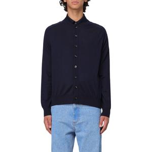 Рубашка мужская темно-синяя Bottega Veneta, темно-синий