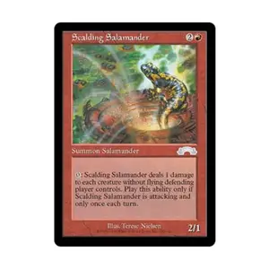 CCG Обжигающая саламандра (U), MTG - Exodus