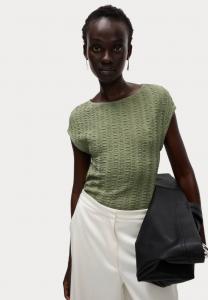 Блуза Marks & Spencer SHORT SLEEVE TEXTURED, Faded Khaki/Khaki