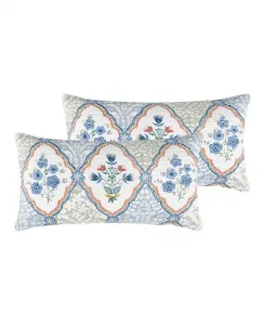 Комплект из двух стеганых наволочек Home Zoey, размер King Levtex, синий