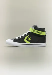 Унисекс высокие кроссовки pro blaze strap Converse, Black/Neon Mantis/White