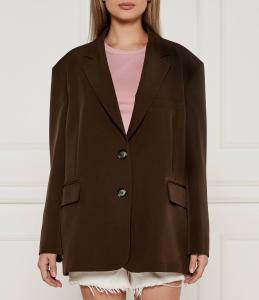 Куртка Pinko elegante Regular Fit, коричневый