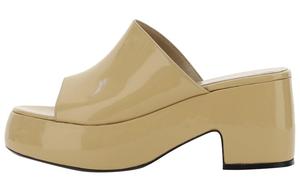 Leroy 80mm Патент Кожаные Мюли By Far