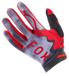 Перчаток Атласа 180 Fox, серый/красный