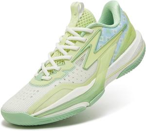 Баскетбольные кроссовки 361 BIG3 6.0 для мужчин, дышащие кроссовки с амортизацией, противоскользящие для тренировок, спортивная обувь для подростков и взрослых, Caldwell Pope 361°, 672521121-10 Eternal Bloom