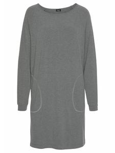 VIVANCE DREAMS Ночная рубашка меланжевого темно-серого цвета
