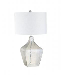 Настольная светодиодная лампа Jane Glass Jonathan Y, цвет clchrome