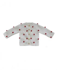 Унисекс кардиган POPPY Sevim Handmade, коричневый/бежевый