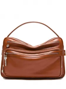 Сумка на плечо Camero среднего размера Acne Studios, коричневый